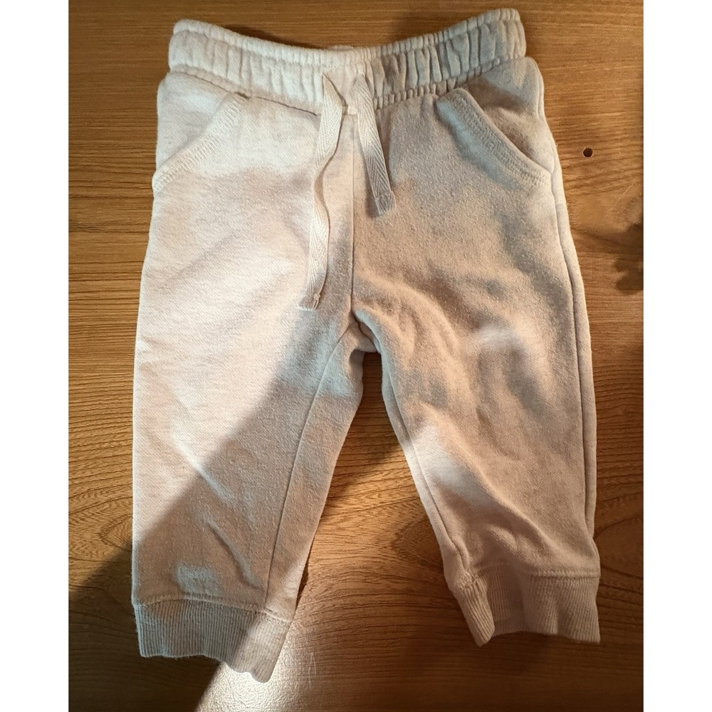 Cat & Jack Draw String Sweatpants Size 12 Months Solid Gray